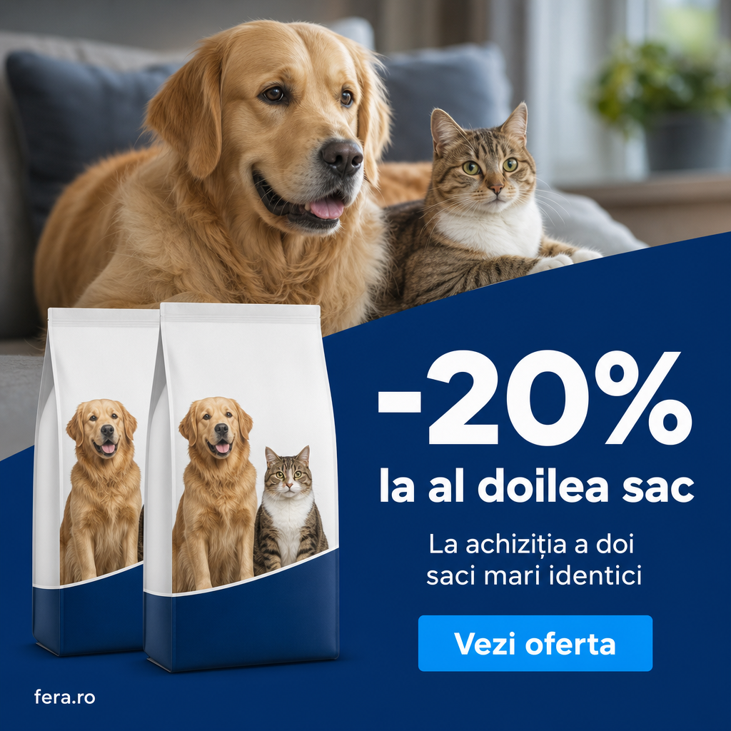 Fera: minus 20% la al doilea sac mare identic