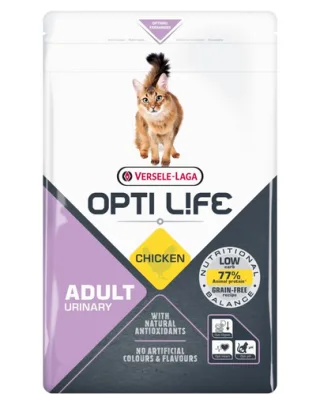 VERSELE-LAGA Opti Life Cat Adult Urinary Chicken 1 kg hrana pisici, protectie a tractul urinar