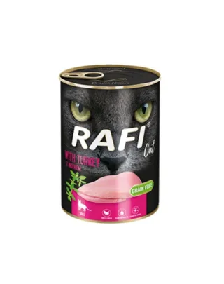 DOLINA NOTECI RAFI Cat Adult cu curcan 400 gr