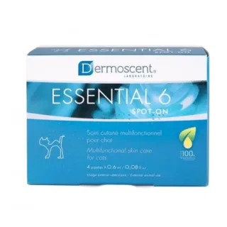 Dermoscent Essential 6 Spot-On Pisica x 4 pipete