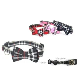Zgarda pentru caini Petro cu Papion 2,5 cm x 40 - 55 cm