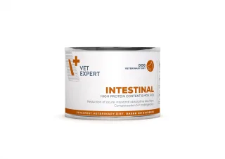 Hrana dietetica pentru caini cu afectiuni digestive Vet Expert Intestinal Dog, conserva, 5 x 200g