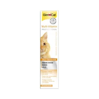 GIMCAT Multi-Vitamin Professional Paste, tub recompense funcționale pisici, (topping), 20g