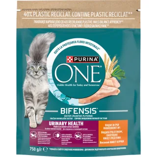 PURINA One Urinary Health, Pui, hrană uscată pisici, sistem urinar, 750g
