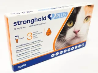 Stronghold Plus Pisica 30 mg, 0.5 ml  (2.5 - 5 kg), 1 pipeta
