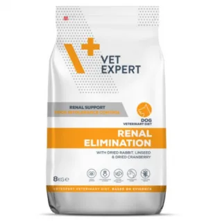 4T Dieta Veterinara Renal Elimination Dog, Vetexpert, 8 Kg