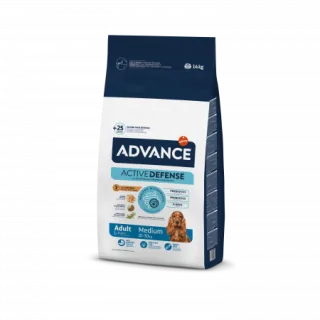 Hrana uscata pentru caini, Advance Medium Adult, sac 14 Kg