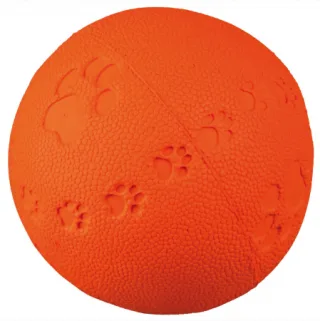 Jucarie Minge Cauciuc Natural 7 cm cu Sunet