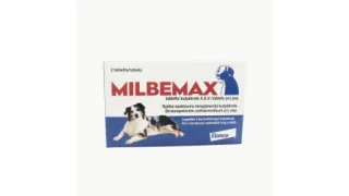 Milbemax Dog 12.5   125 mg (5 - 25 kg), 1 tableta