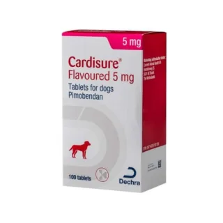 CARDISURE 5 MG  100 TB PALATABILE