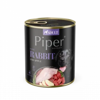 Piper Adult, Hrana Umeda, Carne de Iepure si mar, 800 g