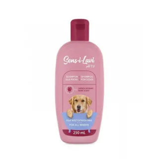 Sampon pentru caini, toate rasele, SENS-I-LAVI, 250 ml