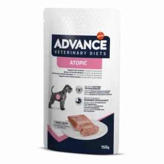 Hrana umeda caini Advance Atopic - plic 1x150 g