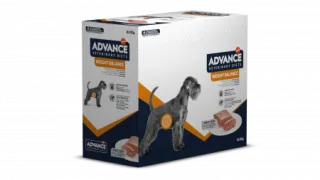 Hrana umeda caini Advance Weight Balance - plic 8x150 g