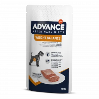 Hrana umeda caini Advance Weight Balance - plic 1x150 g
