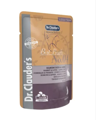 Hrana umeda pisica cu iepure si ficat Dr Clauder, 100 g