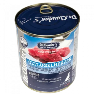 Dr. Clauder s Selected Meat Inimi de Pui, 800 g