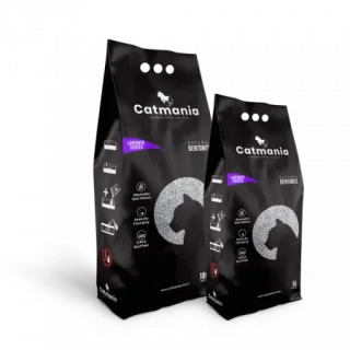 Nisip pentru litiera BENTONITA CATMANIA, Lavanda, 5L - 4.25 KG