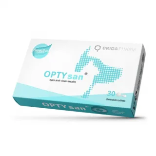 Supliment OPTYsan   ,   Comprimate masticabile pentru caini E i pisici, 30 comprimate