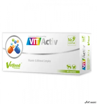 VitActiv pentru caini si pisici 60 caps - TERMEN SCURT 24-7-2026