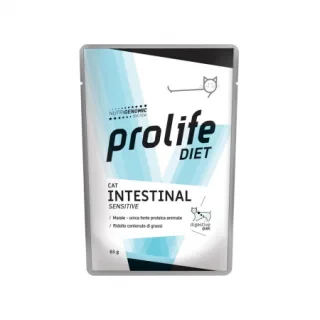 Dieta veterinara umeda prolife intestinal sensitive pentru pisici plic 85g