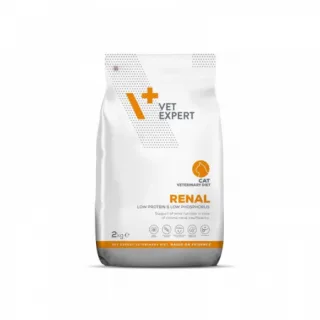 Dieta veterinara uscata, pentru pisici adulte, Vet Expert Renal Cat 2 kg