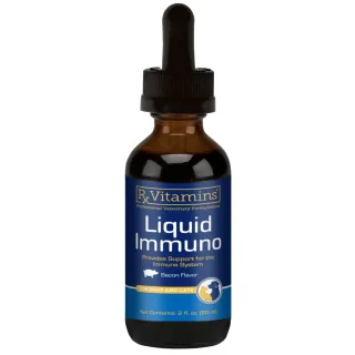 RX VITAMINS Liquid Immuno, supliment sistem imunitar câini, suspensie orală RX VITAMINS Liquid Immuno, supliment sistem imunitar câini și pisici, flacon, 60ml suspensie orală