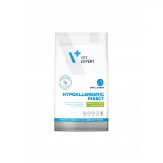 Dieta veterinara hipoalergenica dog insect, VETEXPERT, talie mica, 8 kg