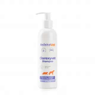 Sampon dermatologic antiseptic si hidratant cu clorhexidina 3% Clorexyvet