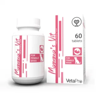 VETAPRO mammas vit caini femele gestatie lactatie 60tab cut complex multivitamine si minerale