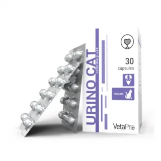 VETAPRO urino cat 30caps cut suport urinar pisici