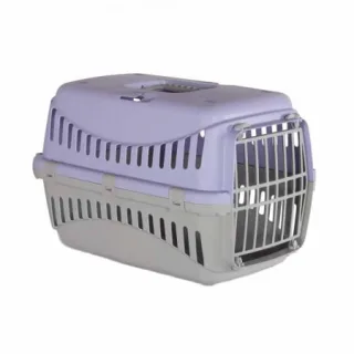 Cusca transport animale MPB GIPSY S, 46x31x32 cm, usa plastic, Lila