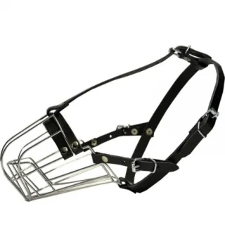 Botnita pentru caini metal MILAN NR 5 Ciobanesc Mic 10(L)x9(l)x10.5(h)cm