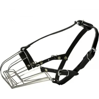Botnita pentru caini metal MILAN NR 6 LUP SPECIAL 10(L)x10(l)x11(h)cm