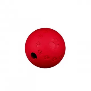 Jucarie pentru caini,  minge cauciuc clopotel mare 7cm