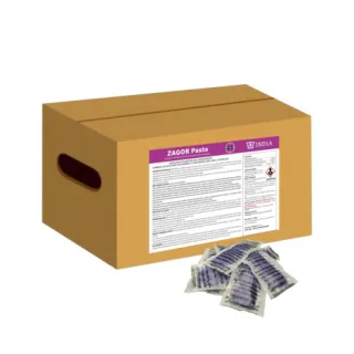 ZAGOR  pasta, pentru soareci si sobolani, 10 kg (pret cutie)