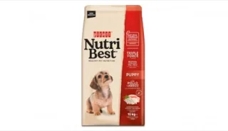 Hrana uscata pentru caini junior Nutribest Puppy, Pui si Orez, 15 kg