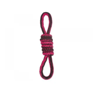 Jucarie pentru caini din sfoara, nod,TWIST M-PETS, 48 cm