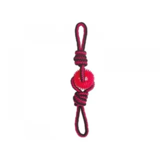 Jucarie pentru caini din sfoara, trio,TWIST M-PETS, 49 cm