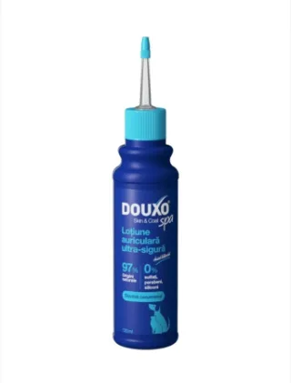 Solutie auriculara pentru catei Douxo Spa, 120 ml, Ceva Sante