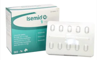 Isemid 1 mg pentru caini 2.5 - 11.5 kg ,1 comprimat masticabil