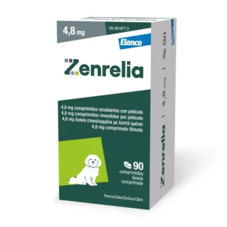 ZENRELIA, Supliment destinat cainilor predispusi la reactii alergice cutanate,  4.8 mg - 90 tablete