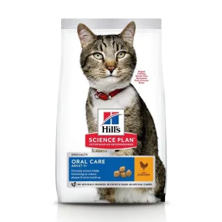 Hrana uscata pisici, Hill's Science Plan Feline Adult Oral Care Chicken, 7 kg