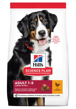 Hrana uscata caini, Hill's Science Plan Canine Adult Large Breed Chicken, 14 kg
