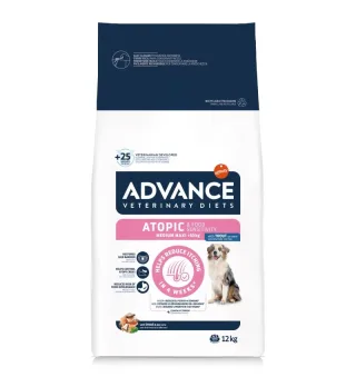 Advance Veterinary Diets Dog Atopic Derma Care Medium - Maxi, 12 kg