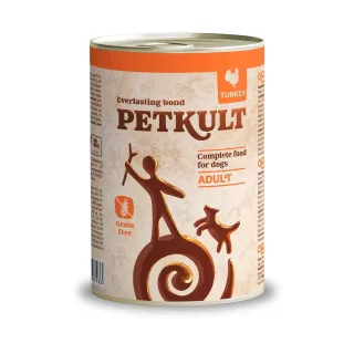 Hrana Umeda Caini, Petkult Dog Adult Curcan, 400 g