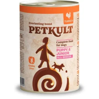 Hrana Umeda Caini, Petkult Dog Junior Curcan, 400 g