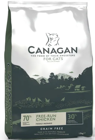 Canagan Cat Grain Free, Pui, 375 g