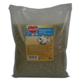 Enjoy Nisip acvariu  0.8 - 2 mm 2 kg