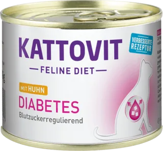 Conserva Kattovit Diabetic, Pui, 185 g